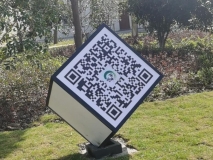 立方体二维码造型效果