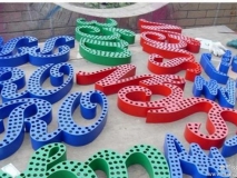 外露冲孔发光字制作-外露冲孔发光字图片