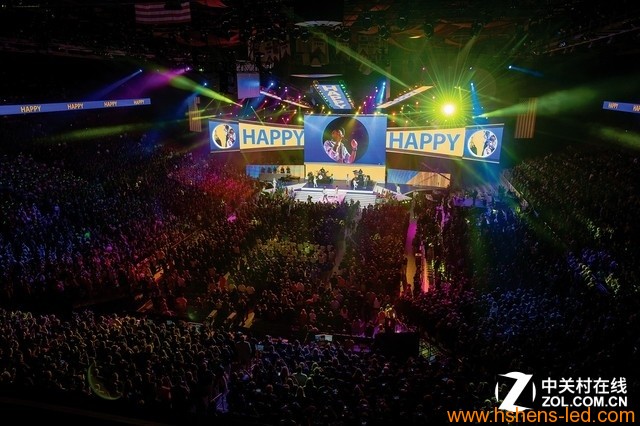 室内演出，商用屏幕同样有很大的发挥空间