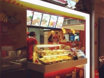 连锁店广告灯箱-超级鸡车